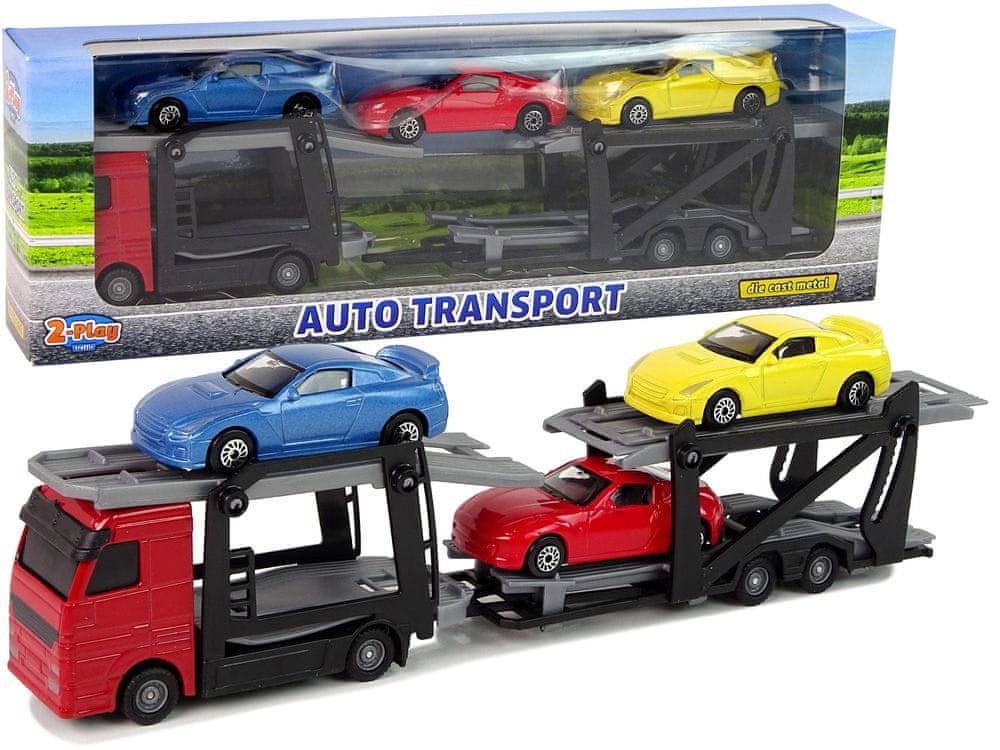 Lean-toys  Prepravca áut 3 autá 541756 značky Lean-toys
