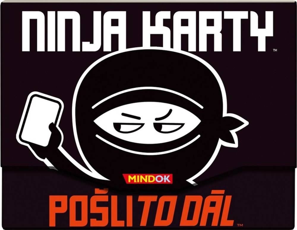 Mindok  Ninja karty: pošlite ich značky Mindok