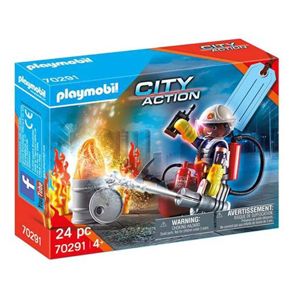 Playmobil  Hasiči v akci ,  Hasiči,  24 dielikov značky Playmobil