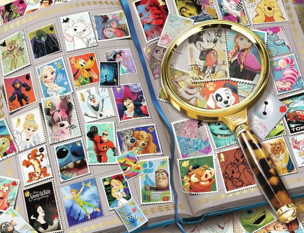 Ravensburger  Puzzle Disney: Moje obľúbené známky 2000 dielikov značky Ravensburger