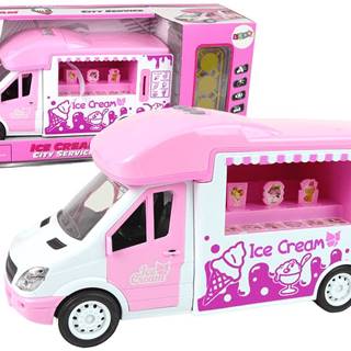 Lean-toys Interaktívna zmrzlináreň Food Truck Svetlo Zvuk Zmrzlina