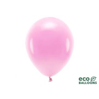PartyDeco Balón 30 cm ECO,  pastelový - svetloružový