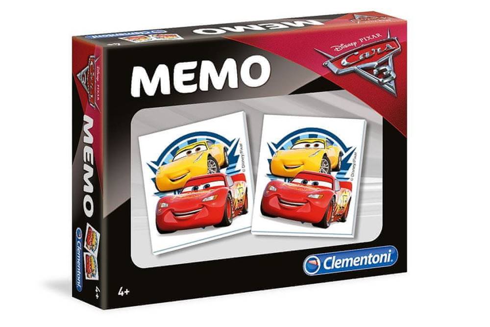 Clementoni  Vzdelávacia hra pre predškolákov - Pexeso Cars značky Clementoni
