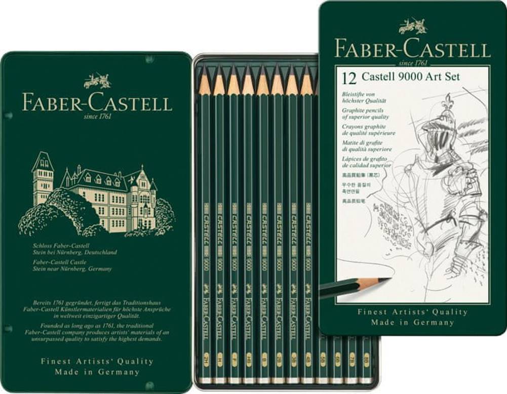 Faber-Castell  Grafitové ceruzky-Castell 9000 Art Set značky Faber-Castell