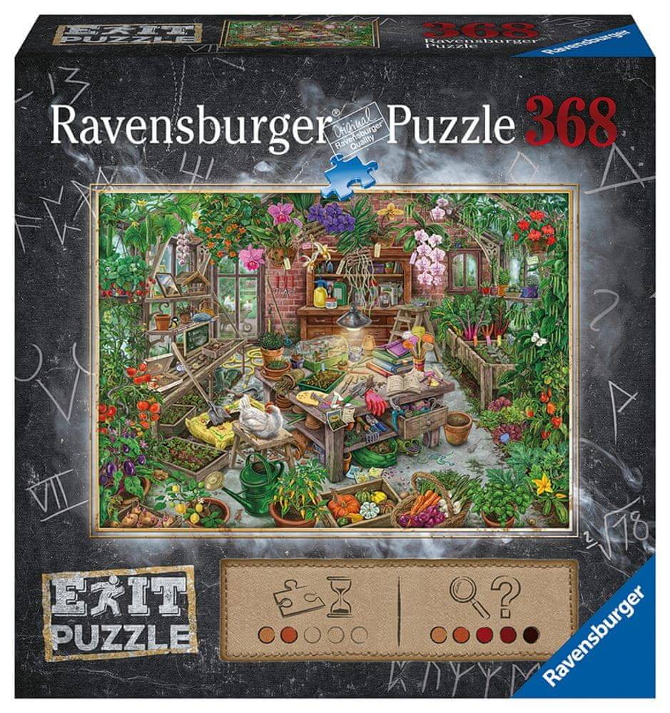 Ravensburger  Exit Puzzle: Skleník 368 dielikov značky Ravensburger