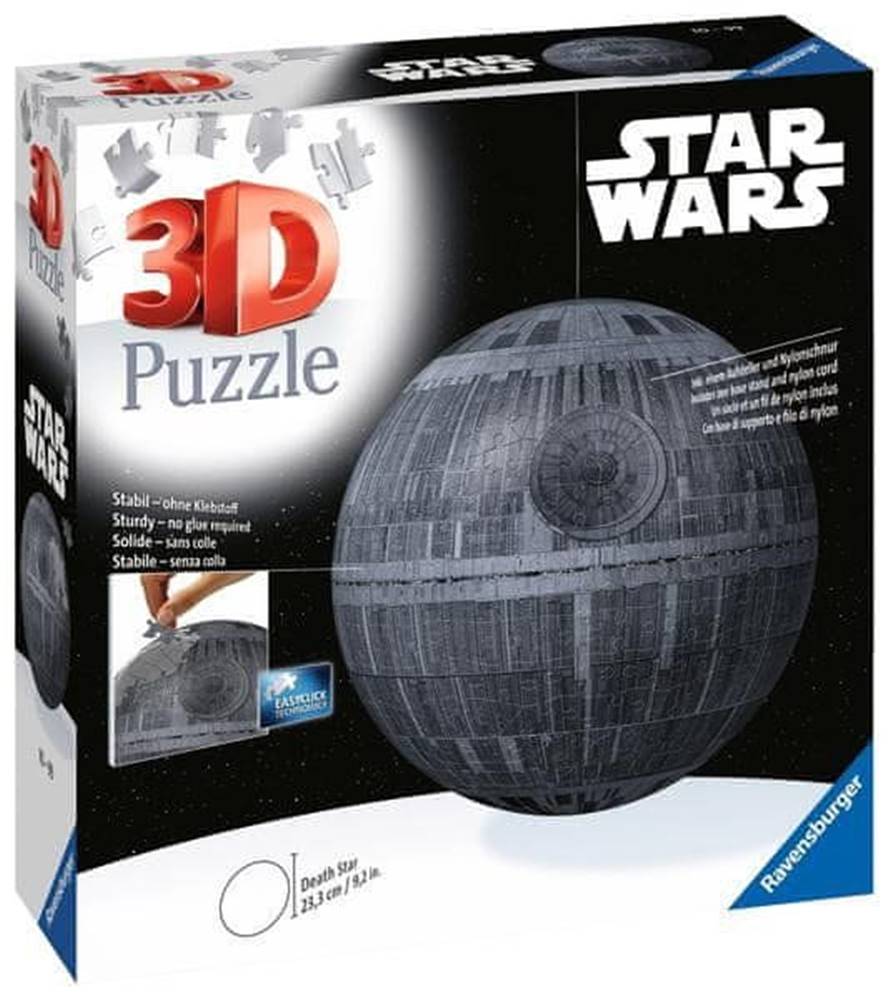 Vidaxl Ravensburger Puzzle 3D - Star Wars: Hvězda smrti 540 dílků značky Vidaxl