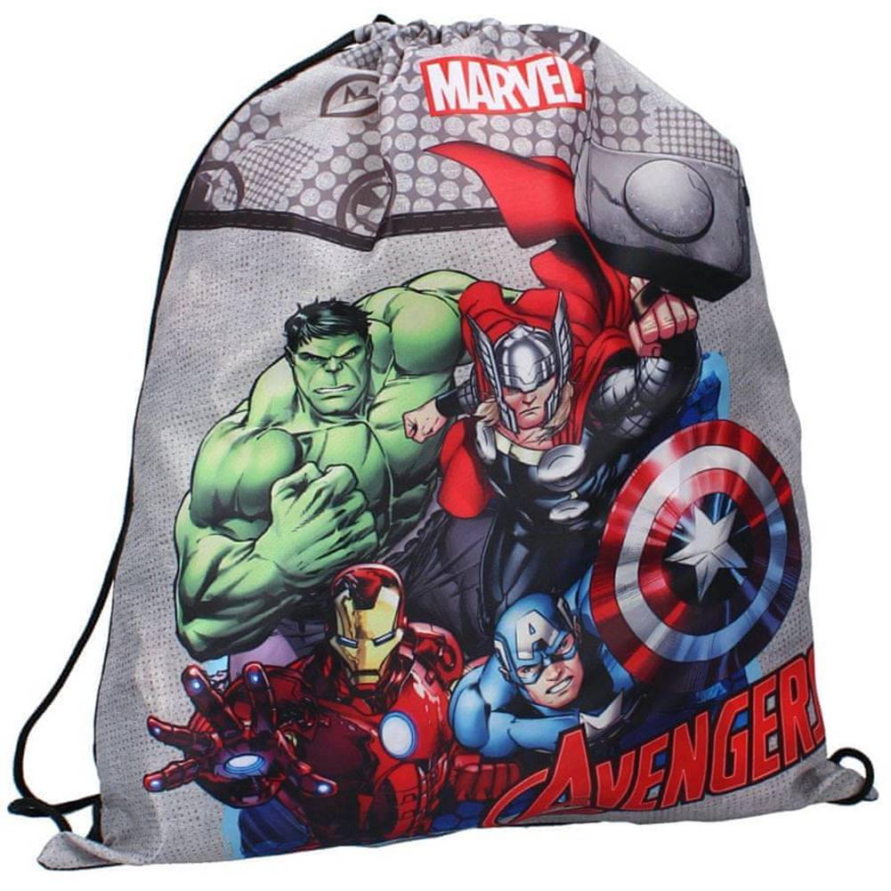Vadobag  Vrecko na prezúvky / vak na chrbát Avengers - MARVEL značky Vadobag