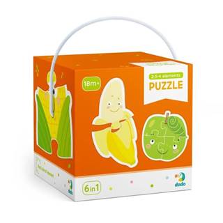 DoDo Puzzle Ovocie a zelenina 2-3-4 dielikov