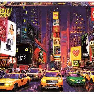 EDUCA  Svietiace puzzle Times Square,  New York 1000 dielikov značky EDUCA