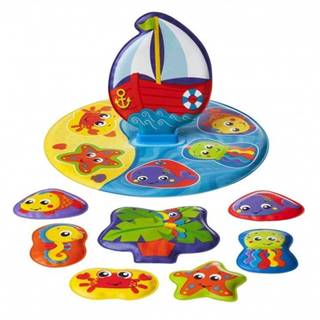 Playgro Plávajúce puzzle do vane