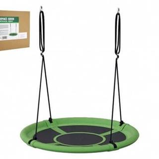 Teddies Hojdací kruh zelený 80 cm látková výplň v krabici 60x37x7cm