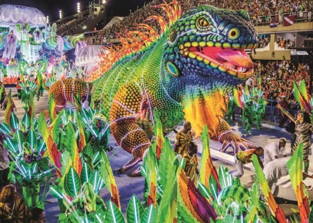 Jumbo  Puzzle Karneval v Riu 1000 dielikov značky Jumbo
