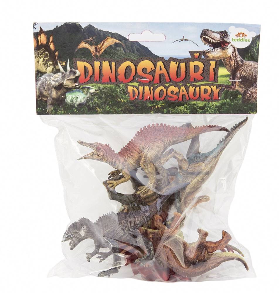Teddies  Dinosaurus plast 15-16cm 6ks značky Teddies