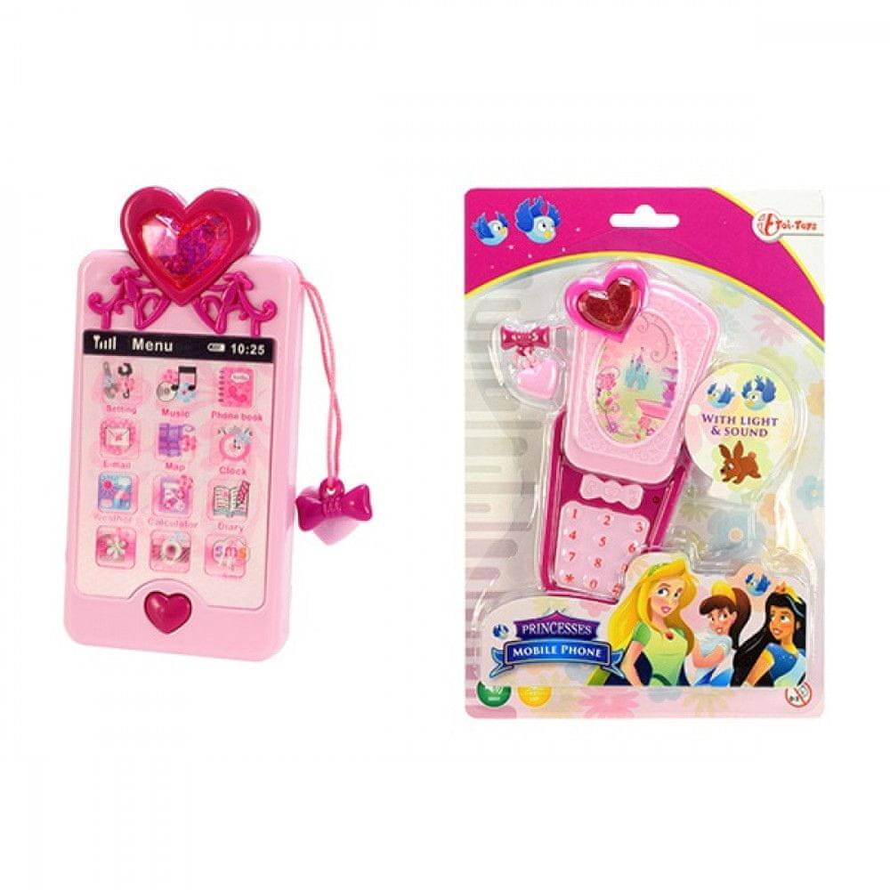 Toi Toys  Mobilný telefón na baterky ružový značky Toi Toys