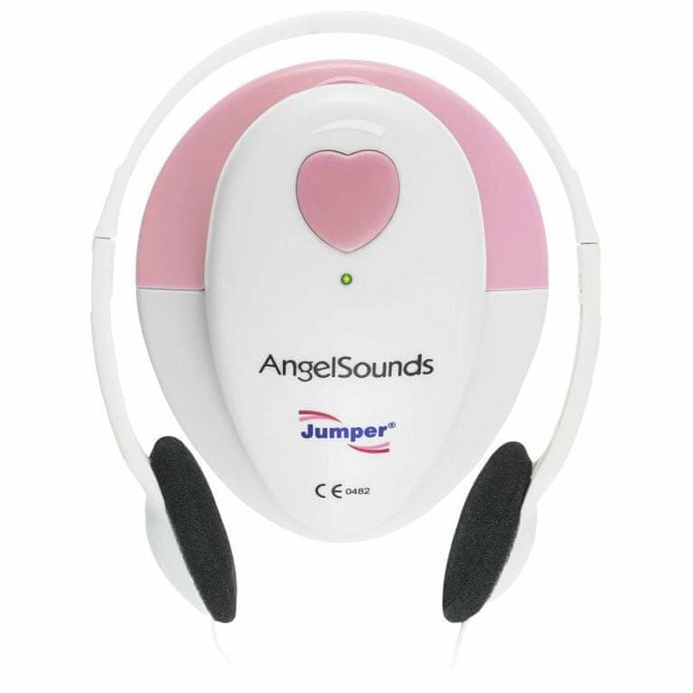 AngelSounds  AngelSouns JPD 100S Prenatálny odposluch,  biela/ružová značky AngelSounds