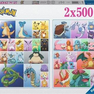 Ravensburger Puzzle Pokémon 2x500 dielikov