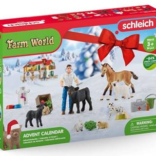 Schleich 98643 Adventný kalendár Schleich 2022 - Domáce zvieratá