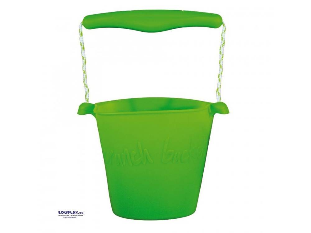 EDUPLAY  Silikónový kbelíček na piesok - zelený značky EDUPLAY