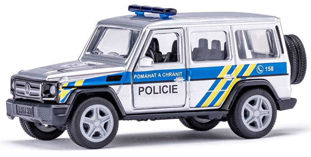 SIKU  Super česká verzia - polícia Mercedes AMG G65 značky SIKU