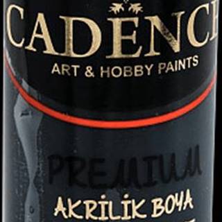 Cadence Premium akrylová barva - černá 70 ml