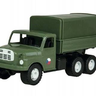 DINO Auto nákladné Tatra 148 khaki vojenské plast 30cm v krabici 35x18x13cm Cena za 1ks