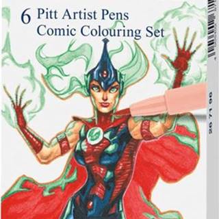 Faber-Castell PITT umelecké fixky set Komiks 6 ks Mix