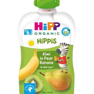 HiPP  BIO 100% ovocie Hruška-Banán-Kiwi 6 x 100 g značky HiPP