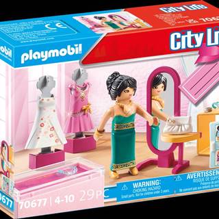 Playmobil PLAYMOBIL City Life 70677 Darčekový set Butik so spoločenskou módou