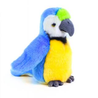 Rappa  Plyšový papagáj modrý 19 cm značky Rappa