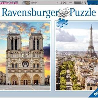 Ravensburger Puzzle Návšteva Paríža 2x500 dielikov