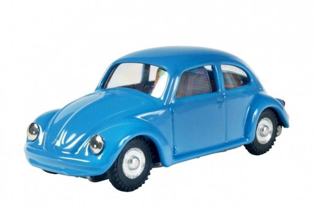 KOVAP  Auto VW chrobák na kľúčik kov 11cm modrej v krabičke značky KOVAP