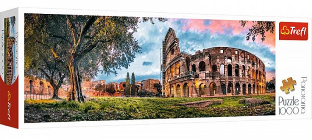 Cobble Hill Panoramatické Puzzle: Koloseum za úsvitu 1000 dílků značky Cobble Hill