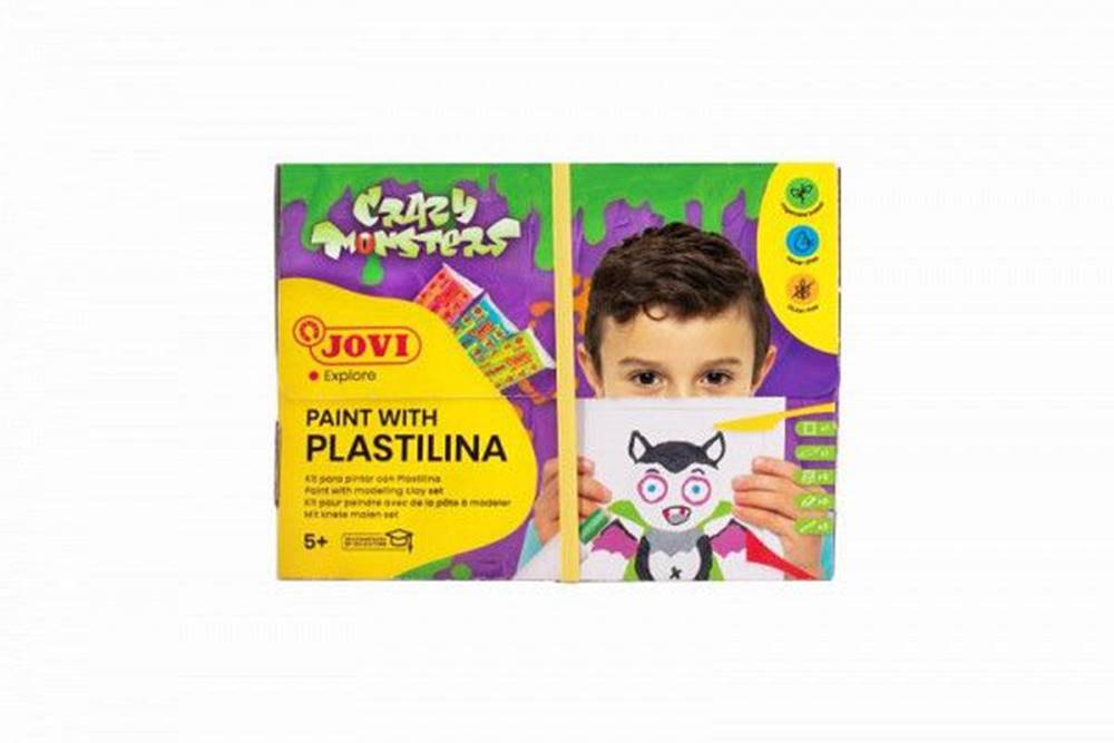 BabyOno Súprava JOVI Crazy Monsters - maľovanie s plastelínou značky BabyOno