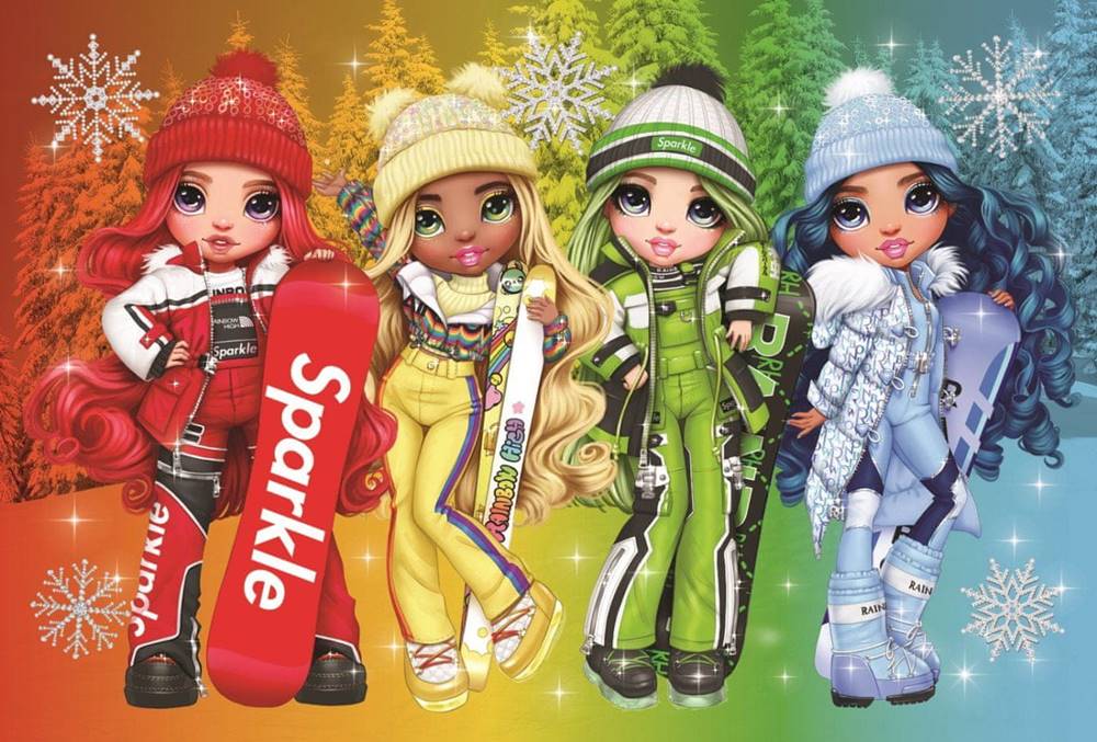 Trefl  Puzzle Rainbow High: Veselé bábiky 60 dielikov značky Trefl
