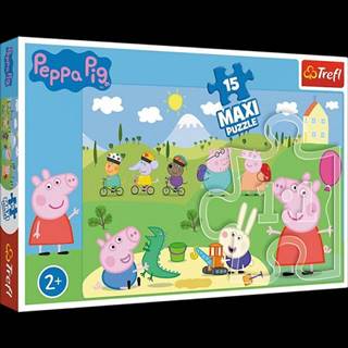  Peppa Pig Puzzle / Happy Day MAXI,  15 dielikov