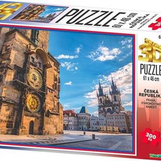 Prime 3D Puzzle Staromestské námestie,  Praha 3D 300 dielikov