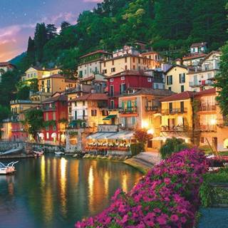 Trefl Puzzle Jezero Como,  Taliansko 500 dielikov
