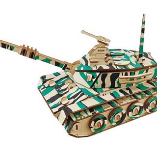 Woodcraft  Drevené 3D puzzle Veľký tank značky Woodcraft