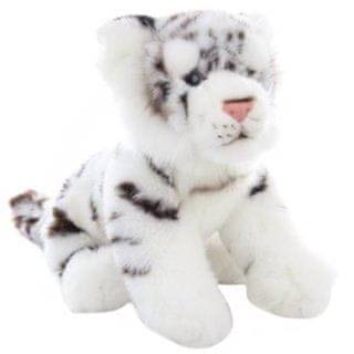 Plyš Tiger biely 25 cm