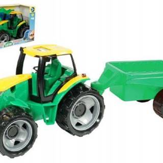 shumee Traktor plast bez lžíce a bagru s vozíkem v krabici 71x35x29cm