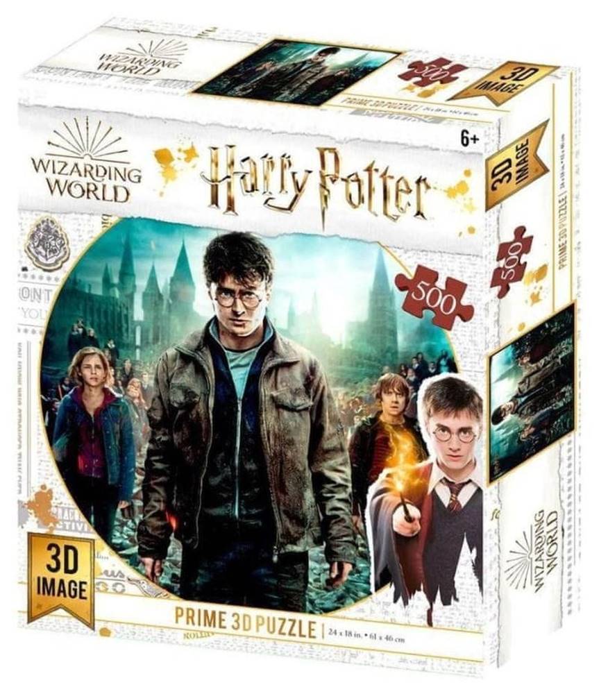  Harry Potter 3D puzzle - Harry,  Hermiona,  Ron 500 dielikov