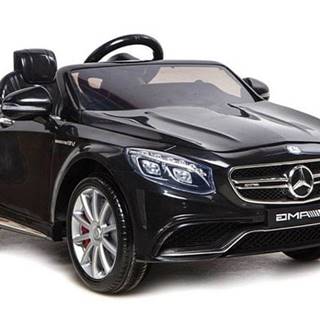 Lean-toys Mercedes S63 AMG batérie Auto čierna farba