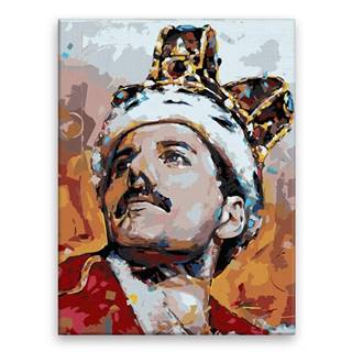 Malujsi Maľovanie podľa čísel - Freddie Mercury 02 - 30x40 cm,  plátno vypnuté na rám