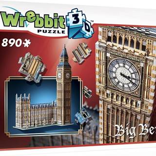 Wrebbit  3D puzzle Big Ben a Westminsterský palác 890 dielikov značky Wrebbit