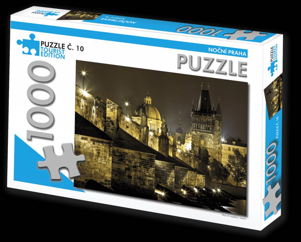  TOURIST EDITION Puzzle Nočná Praha 1000 dielikov (č.10)