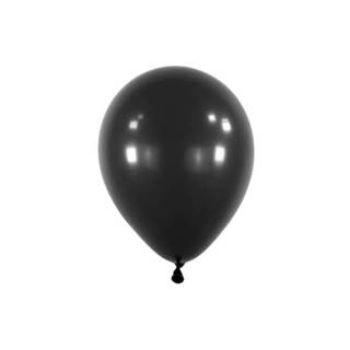 Amscan Pastelové balóny tmavo čierné 12cm 100ks