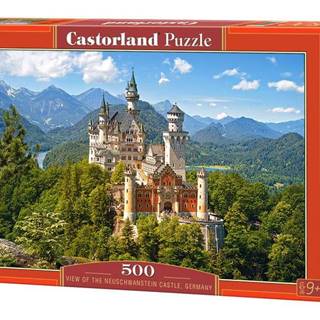 JOKOMISIADA Puzzle 500 ks. Pohľad na zámok Neuschwanstein
