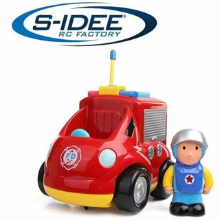 S-Idee RC hasičské auto pre najmenších,  LED a zvukové efekty