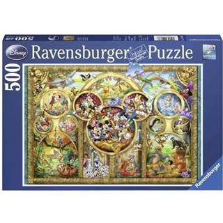 VERVELEY DISNEY Rodinné puzzle 500 ks