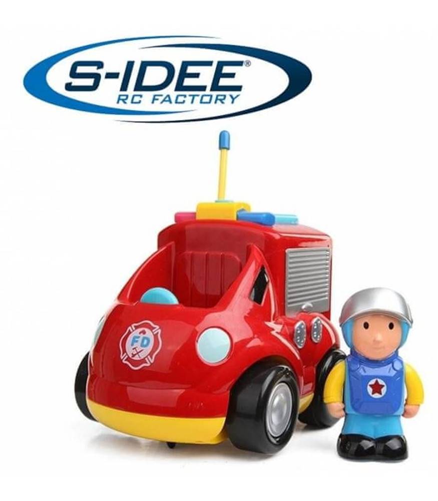 S-Idee  RC hasičské auto pre najmenších,  LED a zvukové efekty značky S-Idee